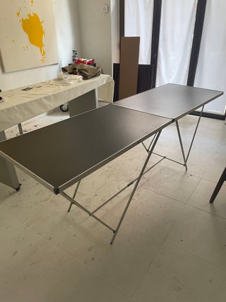 Mesa de tapicero plegable