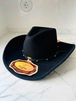 Sombrero Vaquero Bullhide Hats Negro Talla L