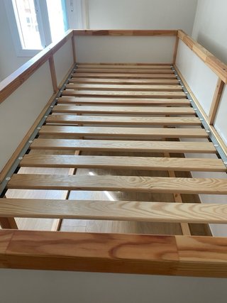 Cama IKEA Kura 90x200 Madera Pino