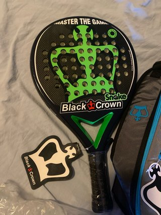 Pack Palas Black Crown + Paletero