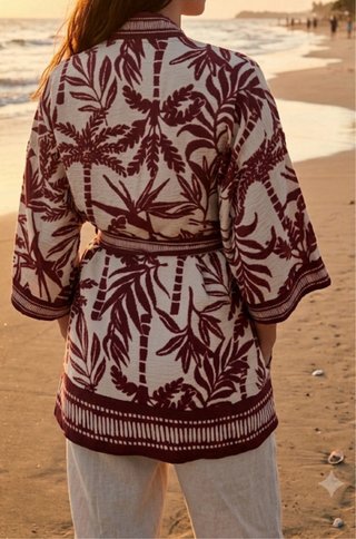 Chaqueta Verano Estampada Women's Secret Talla S