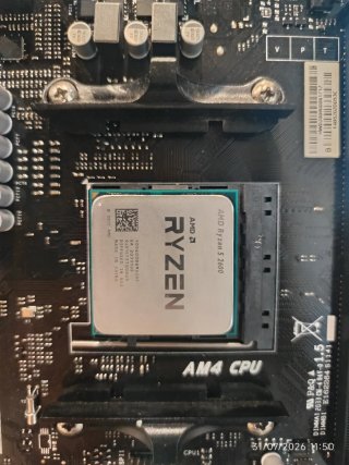Kit amd AM4 Biostar A32M2 + Ryzen 5 2600 + PSU