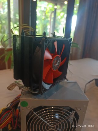 Kit amd AM4 Biostar A32M2 + Ryzen 5 2600 + PSU