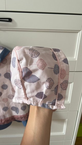 Vestido bebé Mayoral estampado hojas