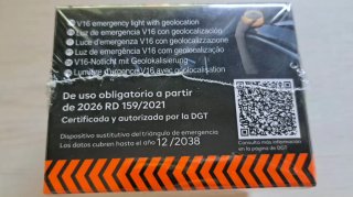 Luz de Emergencia V16 Geolocalizable DGT