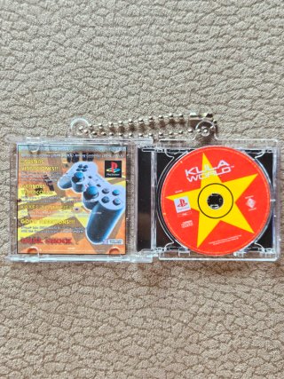 Kula World PS1 Mini CD NFC keychain