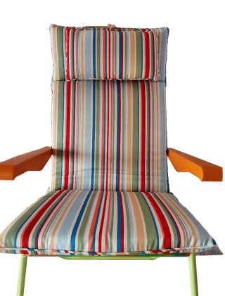 Silla playa + Cojín + Regalo Fundas - A estrenar