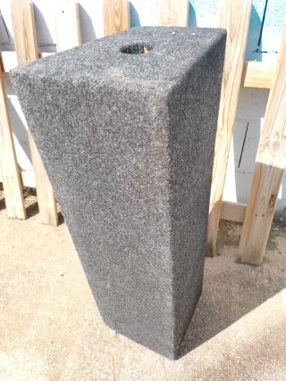 Altavoz Columna Negro/Gris