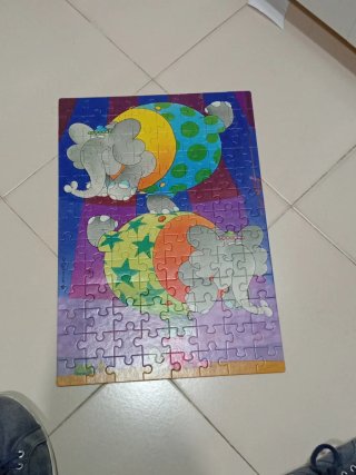 Puzzle 104 piezas Elefantes Clementoni