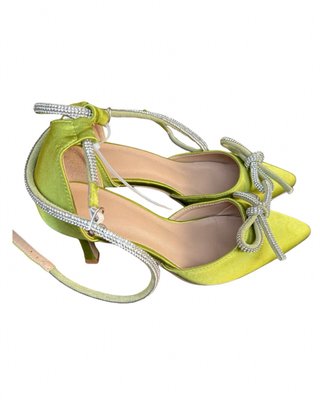 Scarpe con tacco verdi taglia 35