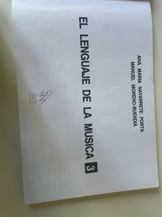 Libro El Lenguaje de la Música 3