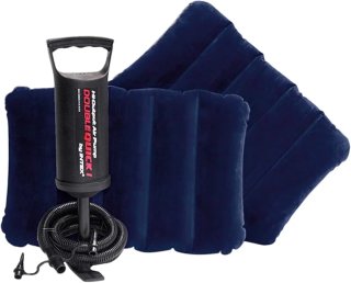 Colchón Hinchable Intex Dura-Beam + Bomba
