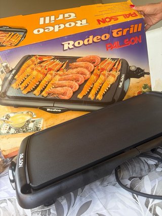 Plancha Eléctrica Rodeo Grill Palson