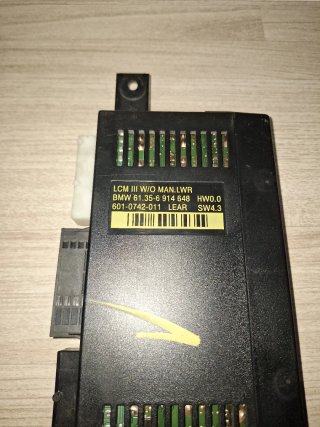 Modulo luces lcm bmw e39 y e38