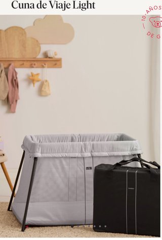 Cuna de Viaje Ligera 5kg baby jorn