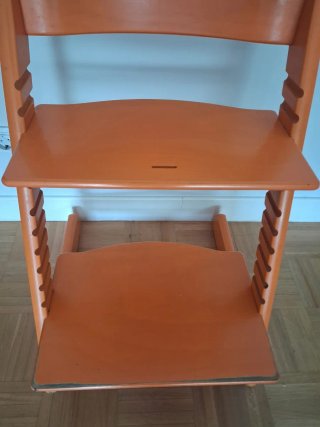 Silla Stokke Trona Naranja