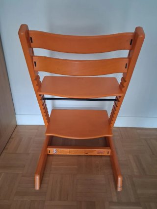 Silla Stokke Trona Naranja