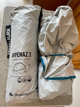 Tienda campaña Quechua Arpenaz 3 plazas