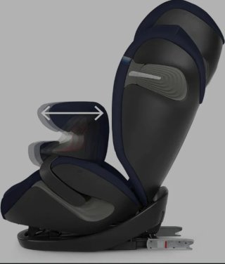 Silla NEGRA de bebé de coche Cybex Pallas S-Fix