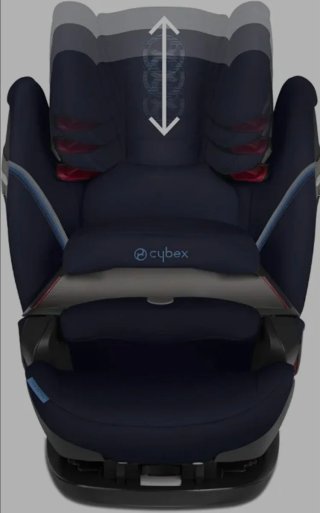 Silla NEGRA de bebé de coche Cybex Pallas S-Fix
