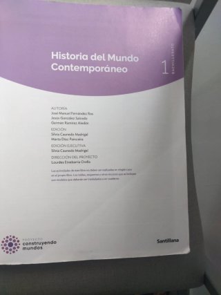 Historia del Mundo Contemporáneo Bachillerato [...