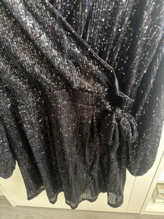 Vestido lentejuelas Kiabi XL