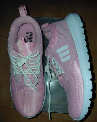 Zapatillas Mustang T38 Rosas