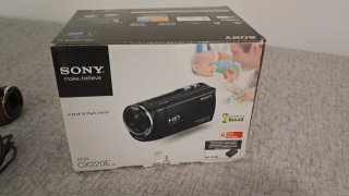 Videocámara Sony HDR-CX220E Roja Zoom 32x