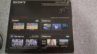 Videocámara Sony HDR-CX220E Roja Zoom 32x