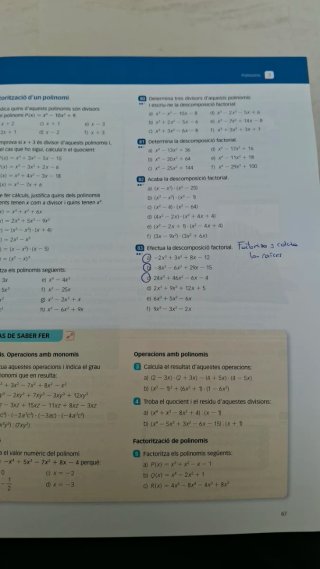 Matemàtiques, 3 ESO