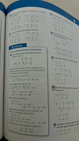 Matemàtiques, 3 ESO