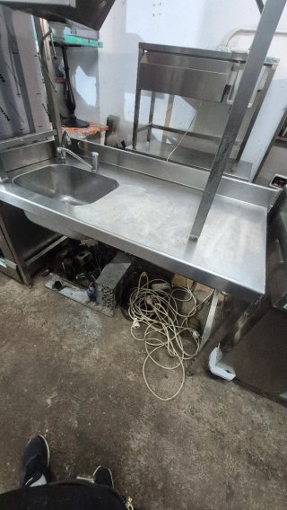 Fregadero industrial acero inoxidable