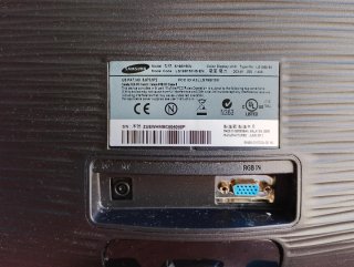 Monitor Samsung 18,5 Negro