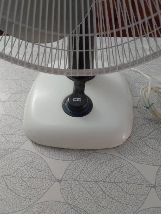 Ventilador Orbegozo Plata y Blanco