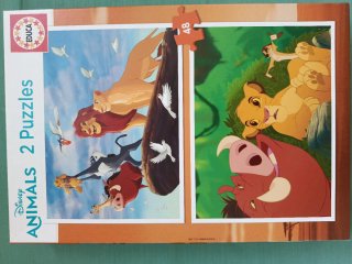Puzzle El Rey León 2 Puzzles Educa