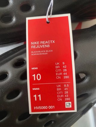 Nike React Rejuvenen Negro