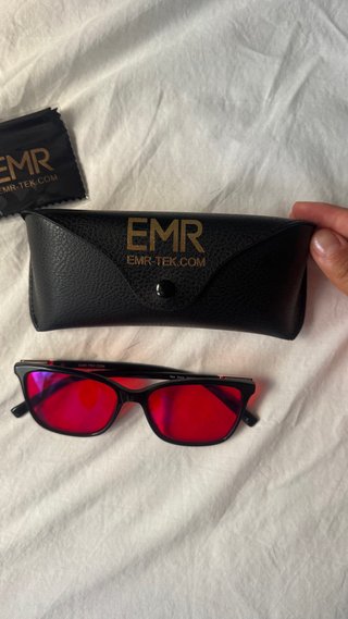 Gafas EMR TEK Rojas y Negras