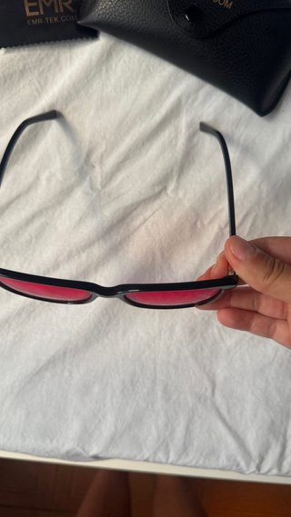 Gafas EMR TEK Rojas y Negras