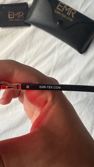 Gafas EMR TEK Rojas y Negras