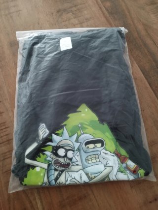 Camiseta Rick y Bender (Futurama & Rick y Morty)