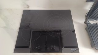Placa Vitrocerámica KUNFT Negra