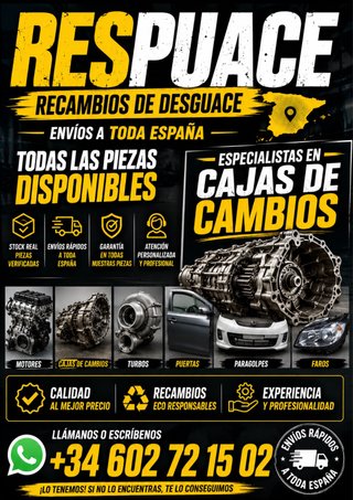 TODAS LAS PIEZAS QUE NECESITES