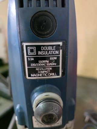 Taladro Magnético Portátil Hall Revolution-850w
