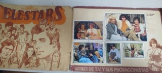 Álbum cromos Telestars 70s Superstars