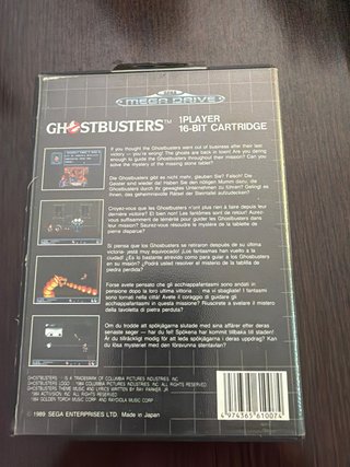 Ghostbusters Sega Mega Drive Gioco