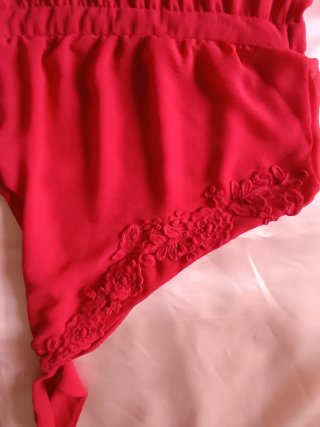 Vestido Mango Rojo Fiesta T XS