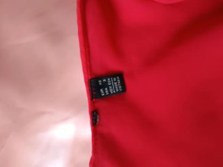 Vestido Mango Rojo Fiesta T XS