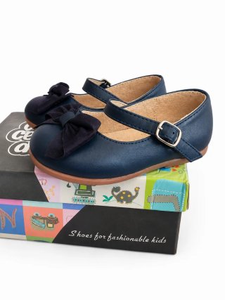 Zapatos niña azul marino talla 23