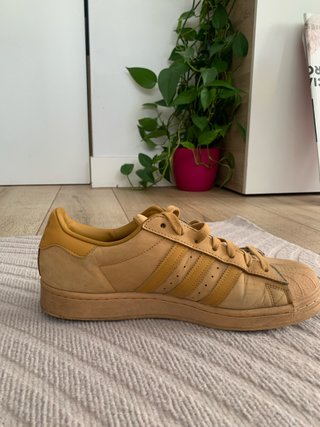 Zapatillas Adidas Superstar Marrones/Amarillas