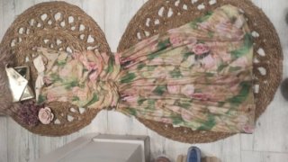 Vestido floral tendencia